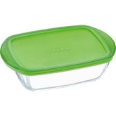 Rectangular Food Canister , Clear